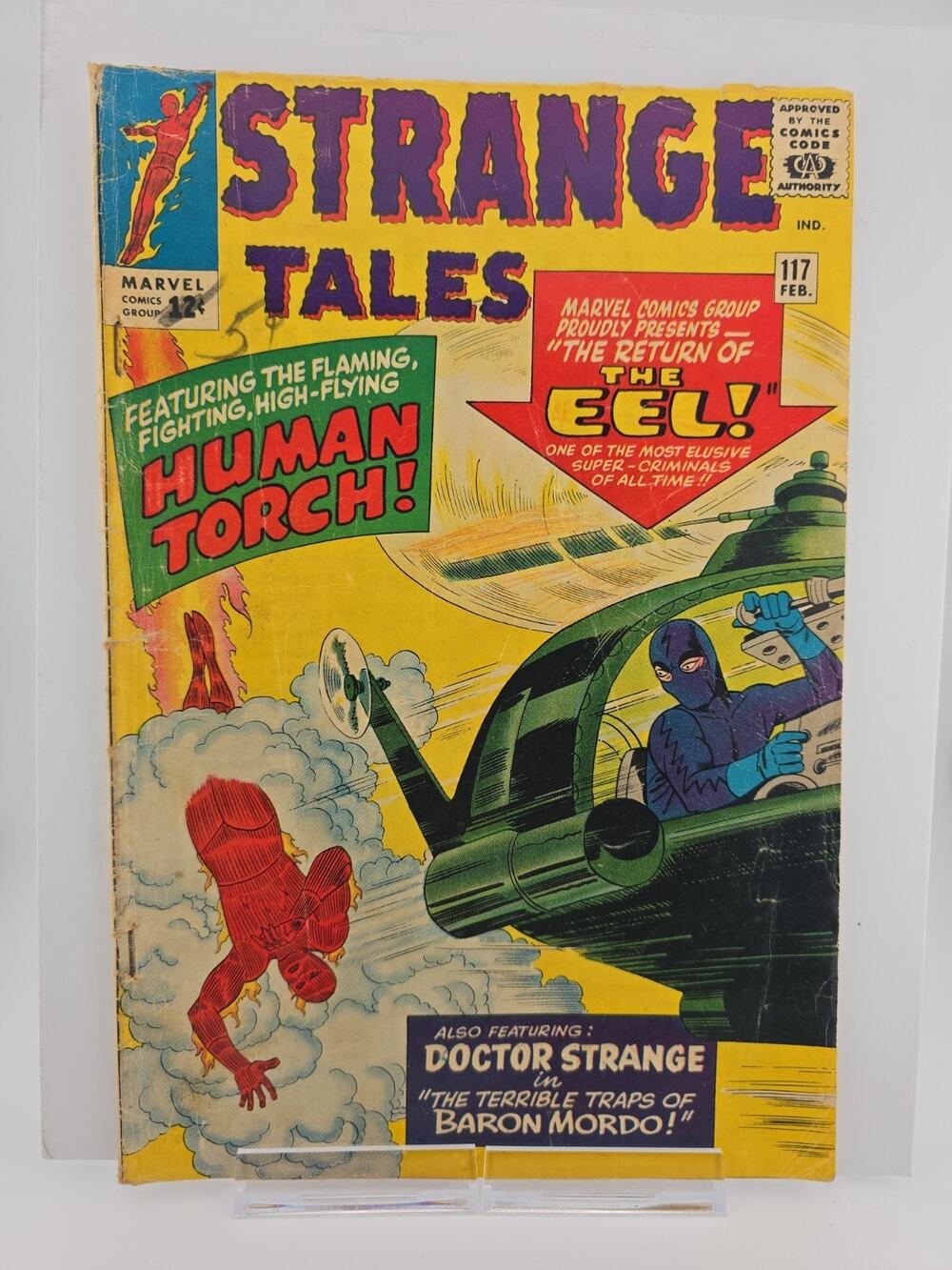 STRANGE TALES #117 Dr. Strange The Human Torch And The Return Of The EEL!